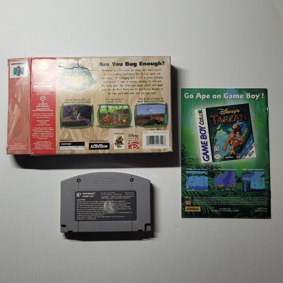 A Bug's Life Nintendo 64 N64 pixar complete cib - Picture 2 of 8